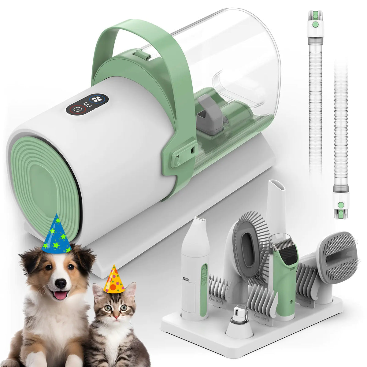 Tokavibes FurFlow Wireless Pet Grooming Vacuum