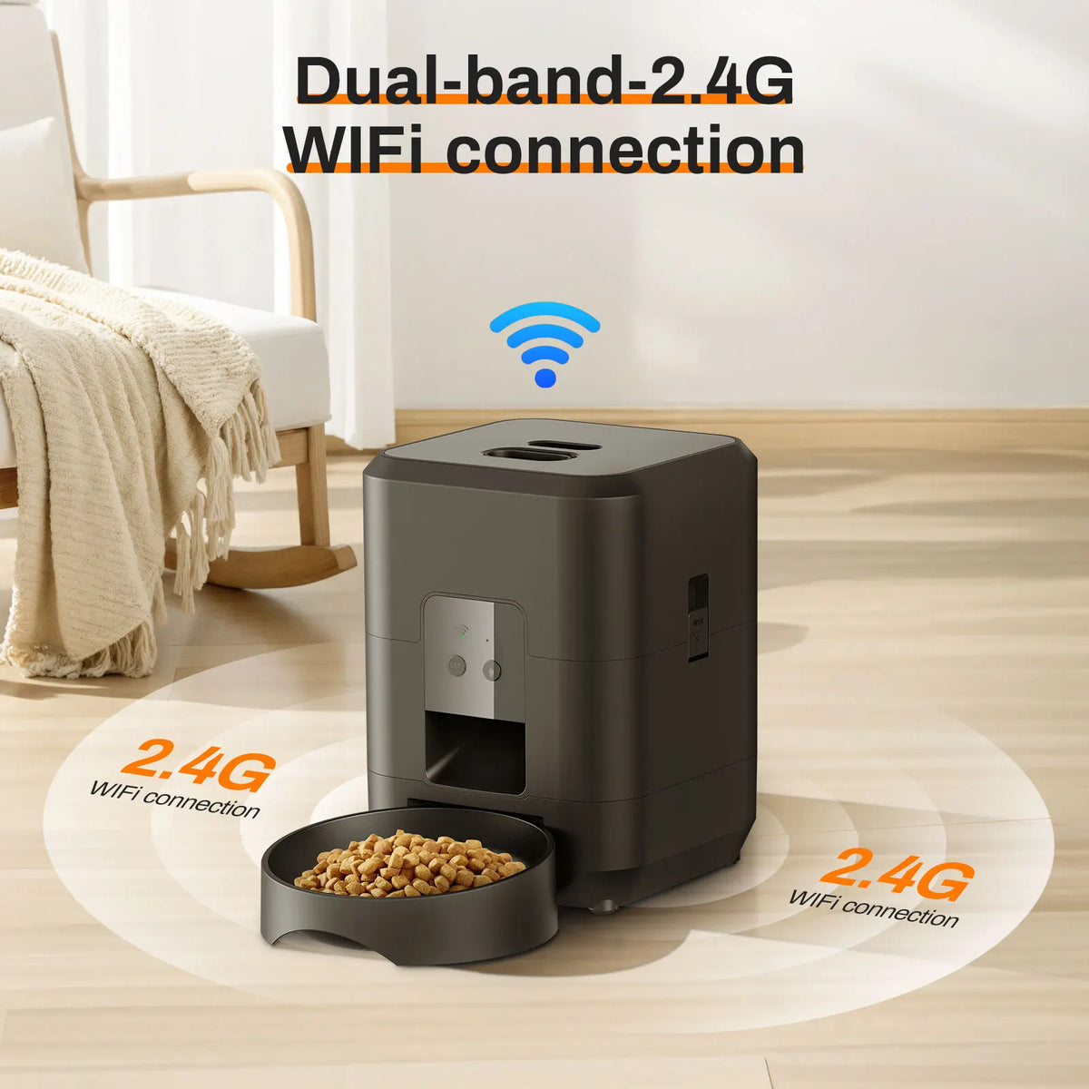 Tokavibes Smart Automatic Pet Feeder