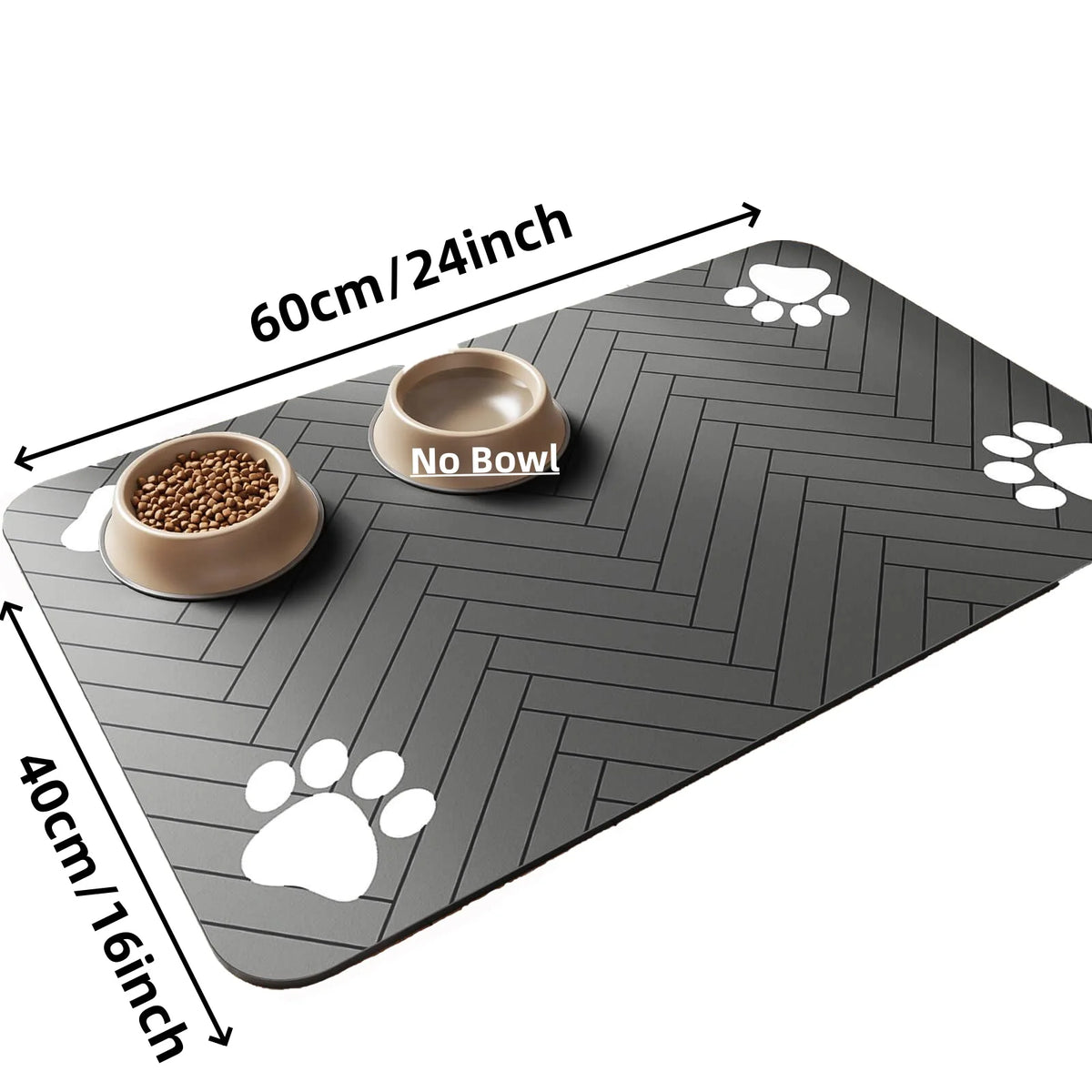 Tokavibes Quick-Dry Pet Feeding Mat