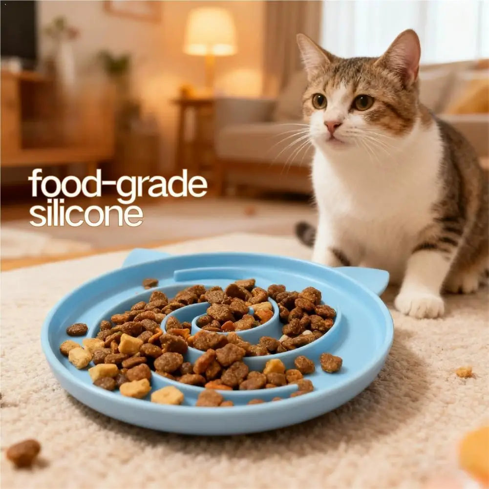 Silicone pet lick slow-feeding mat