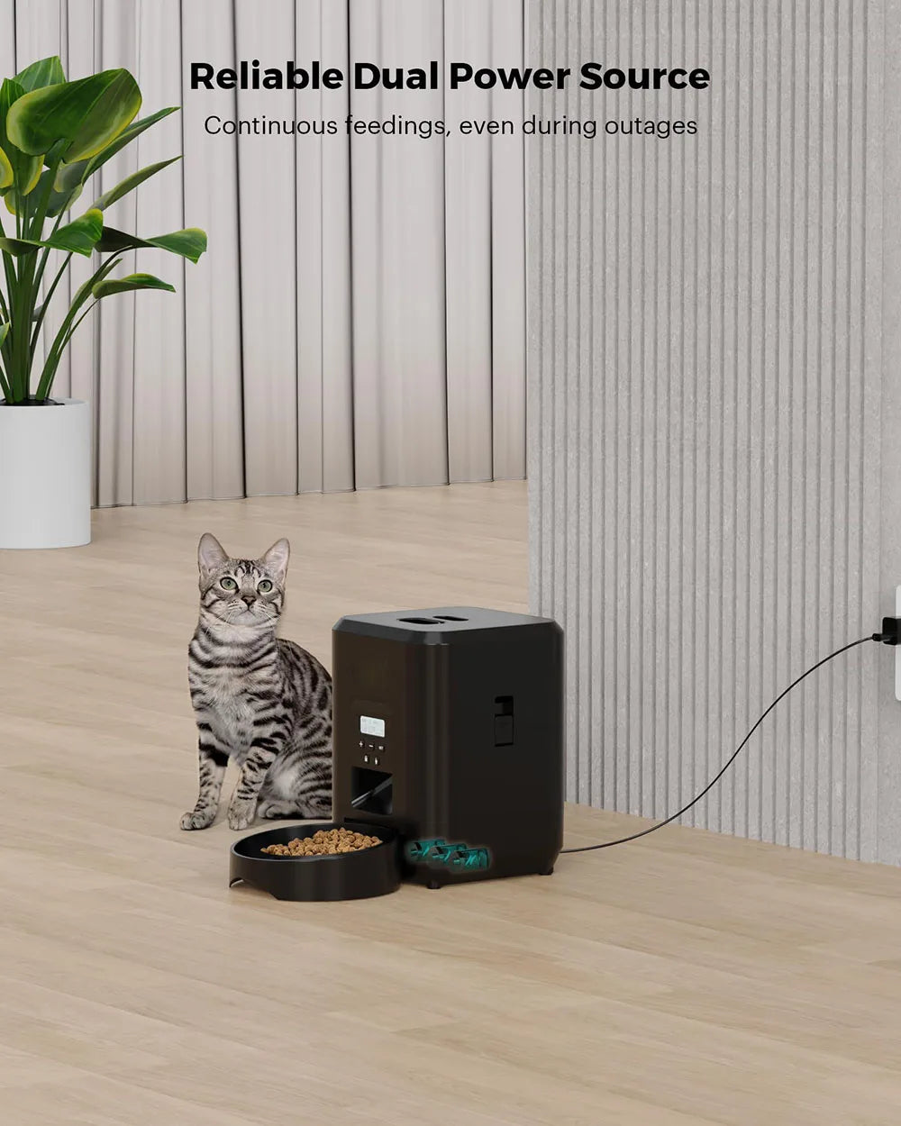 Tokavibes Smart Automatic Pet Feeder