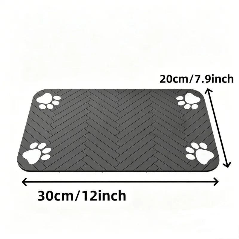 Tokavibes Quick-Dry Pet Feeding Mat