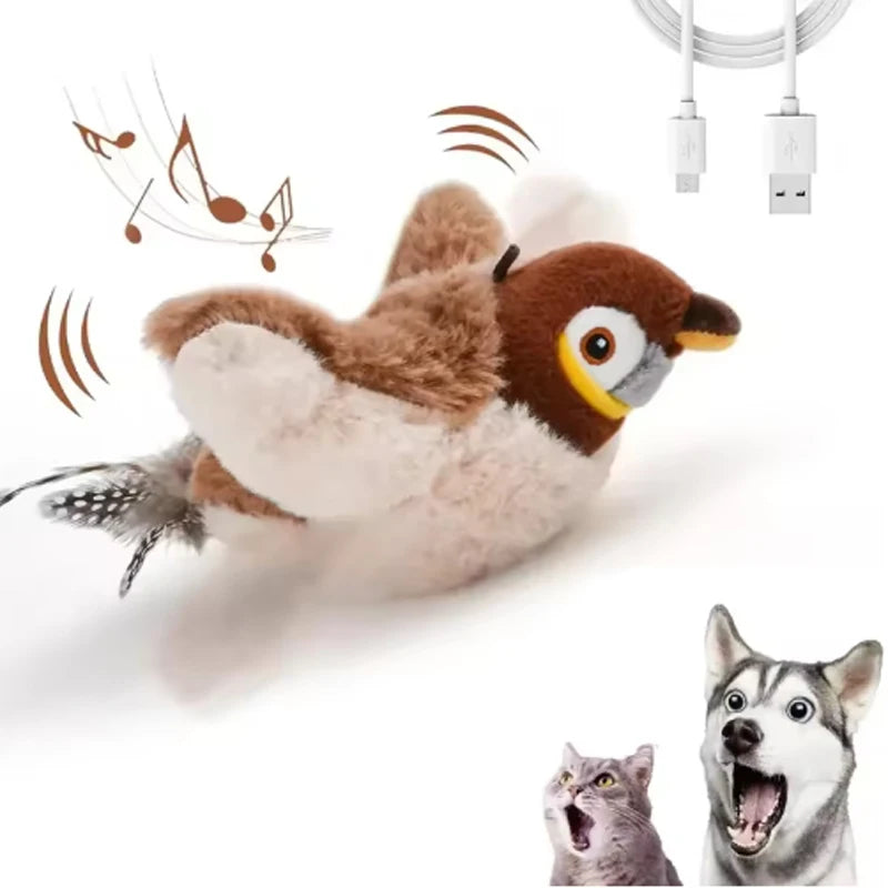 Tokavibes Interactive Motion Bird Cat Toy