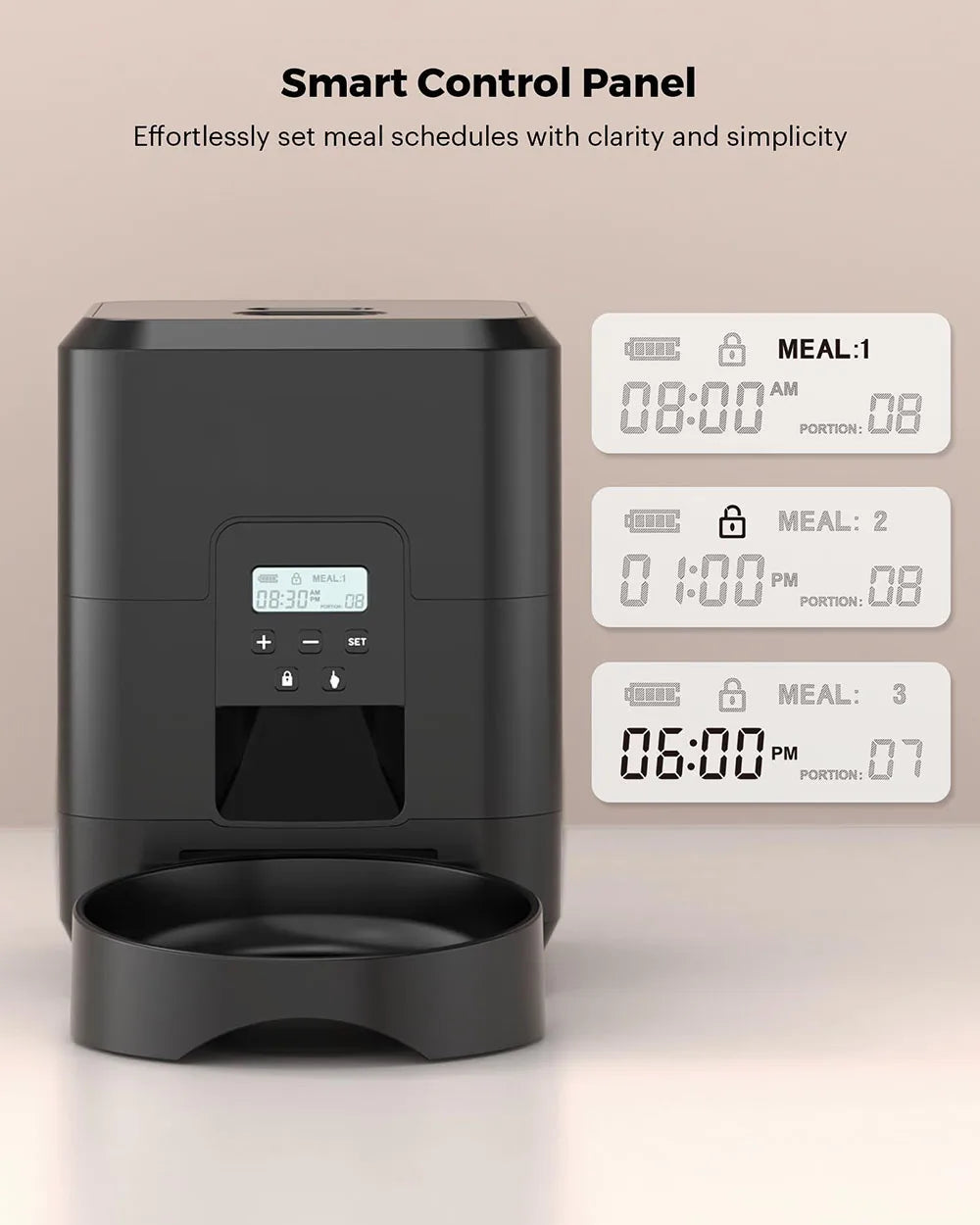 Tokavibes Smart Automatic Pet Feeder
