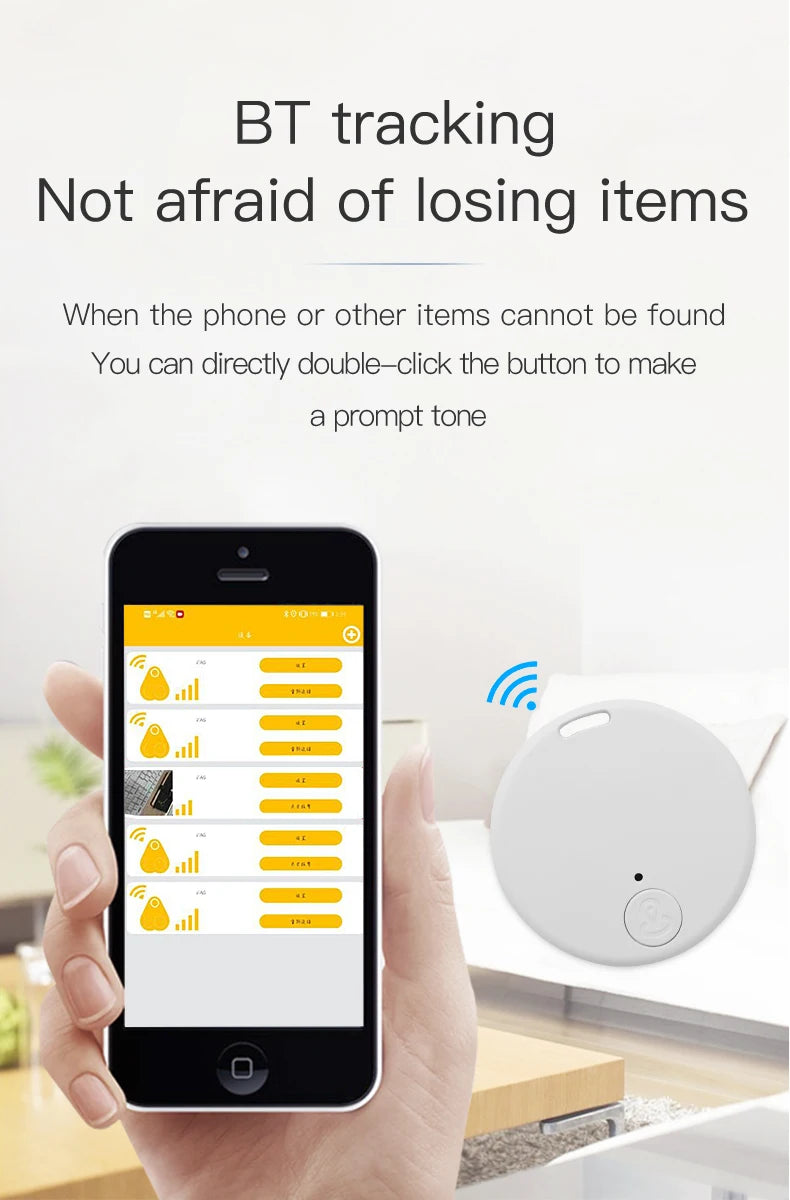 Tokavibes Mini Bluetooth Pet & Item Tracker