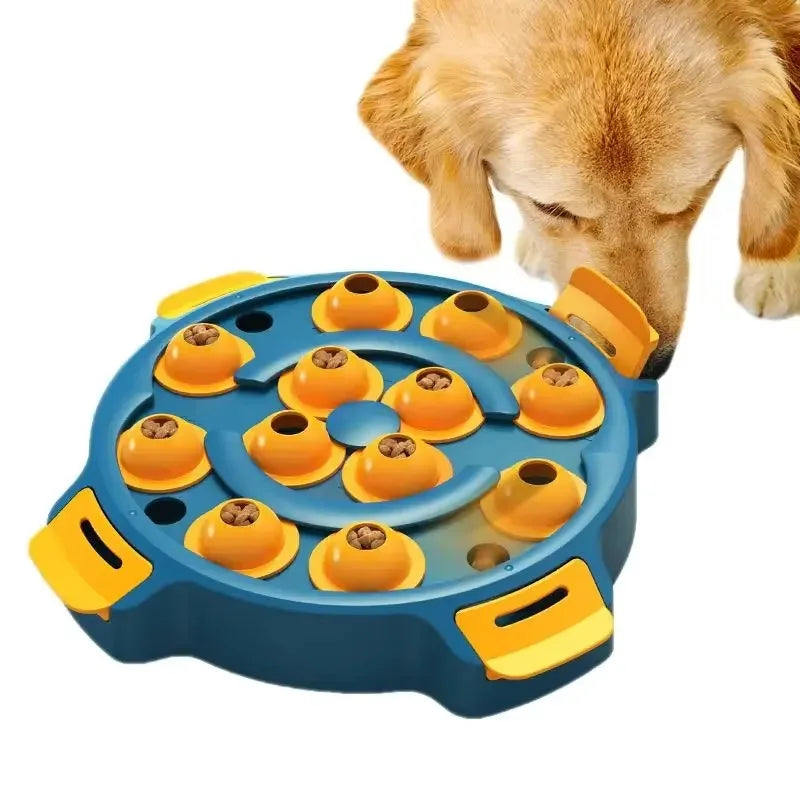 Slow feeder treat puzzle bowl