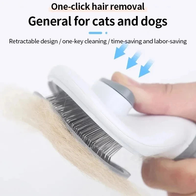 Tokavibes Self-Cleaning Pet Grooming Brush
