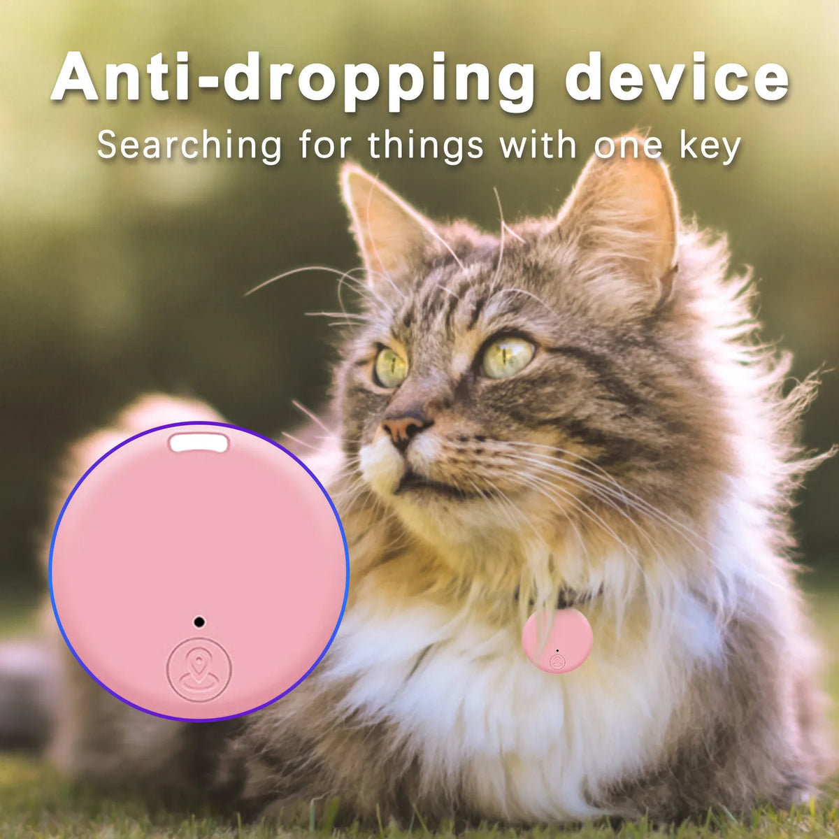 Tokavibes Mini Bluetooth Pet & Item Tracker