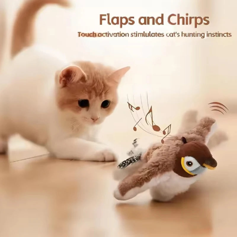 Tokavibes Interactive Motion Bird Cat Toy