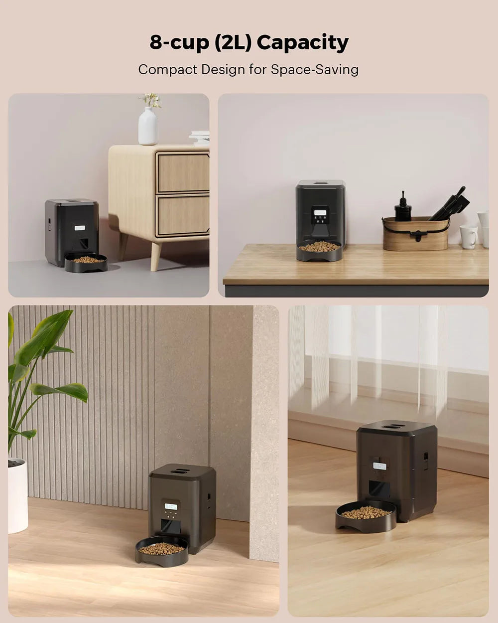 Tokavibes Smart Automatic Pet Feeder