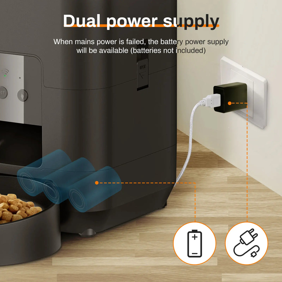 Tokavibes Smart Automatic Pet Feeder