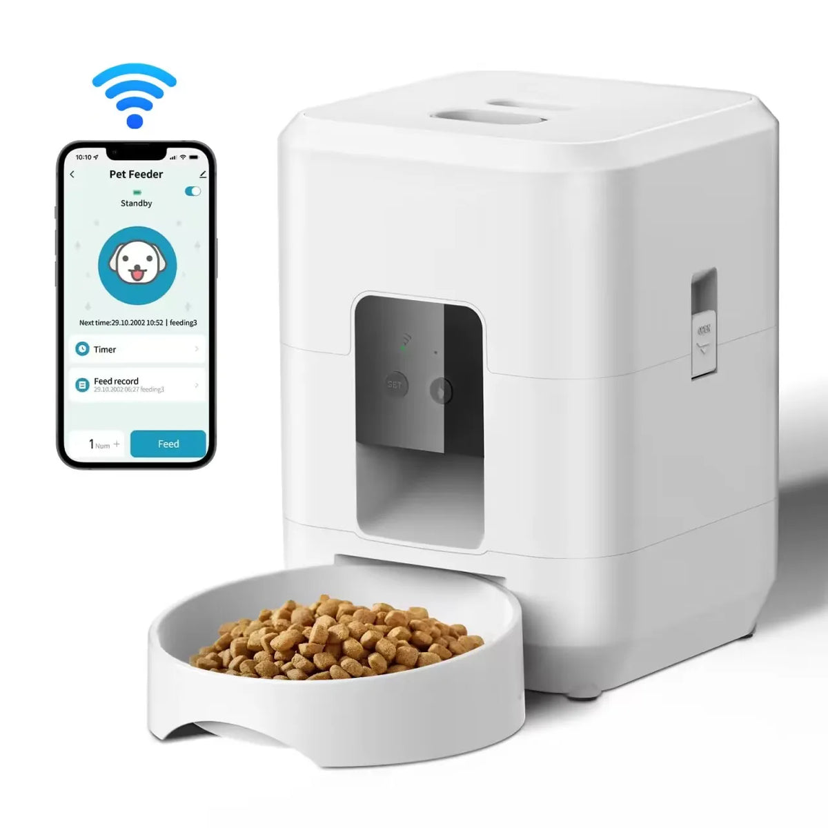 Tokavibes Smart Automatic Pet Feeder
