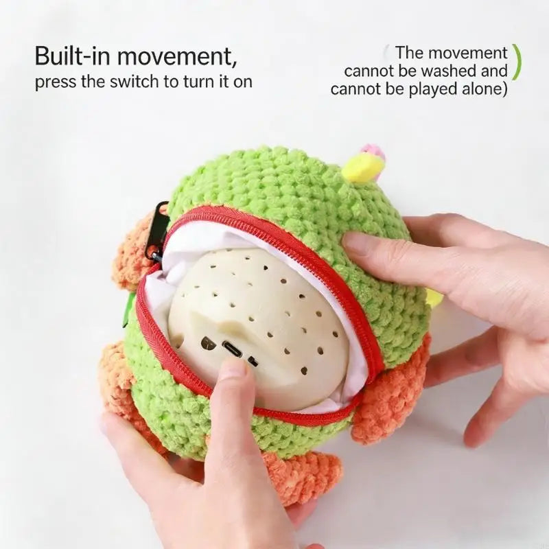 Interactive panda pet ball toy