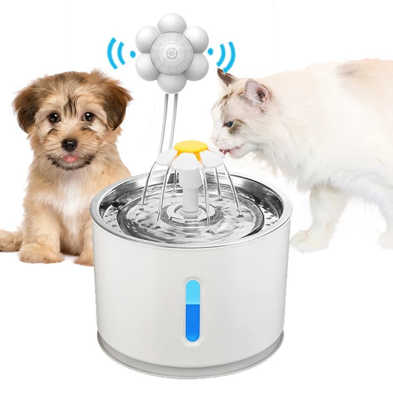 Smart app-controlled pet water dispenser