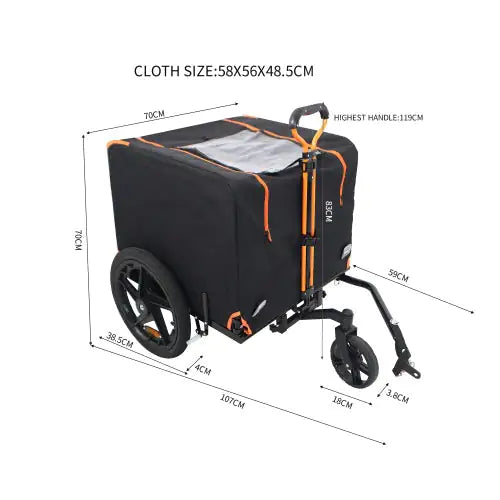 Tokavibes EasyRide Foldable Pet Stroller