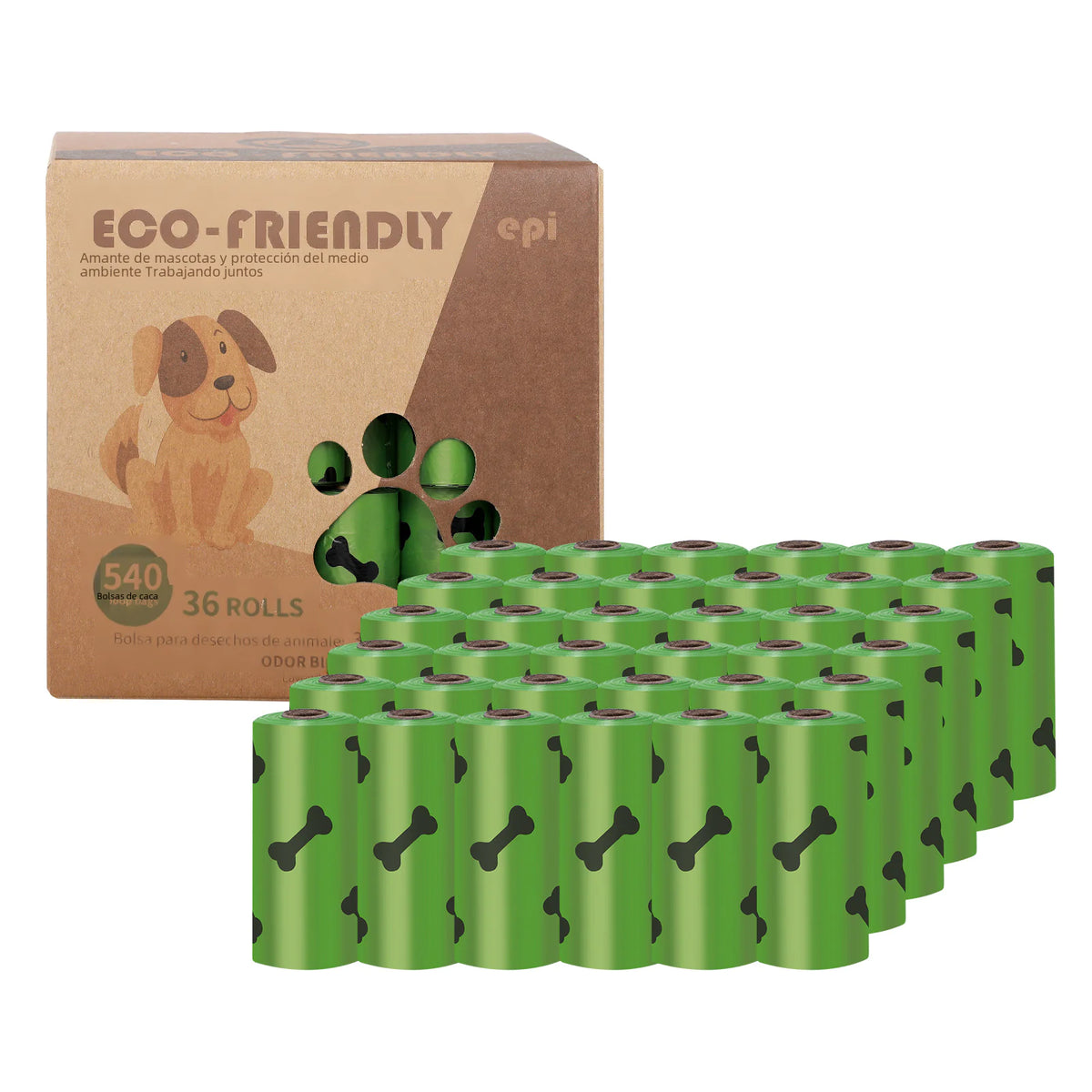 Tokavibes FreshWalk Biodegradable Pet Waste Bags