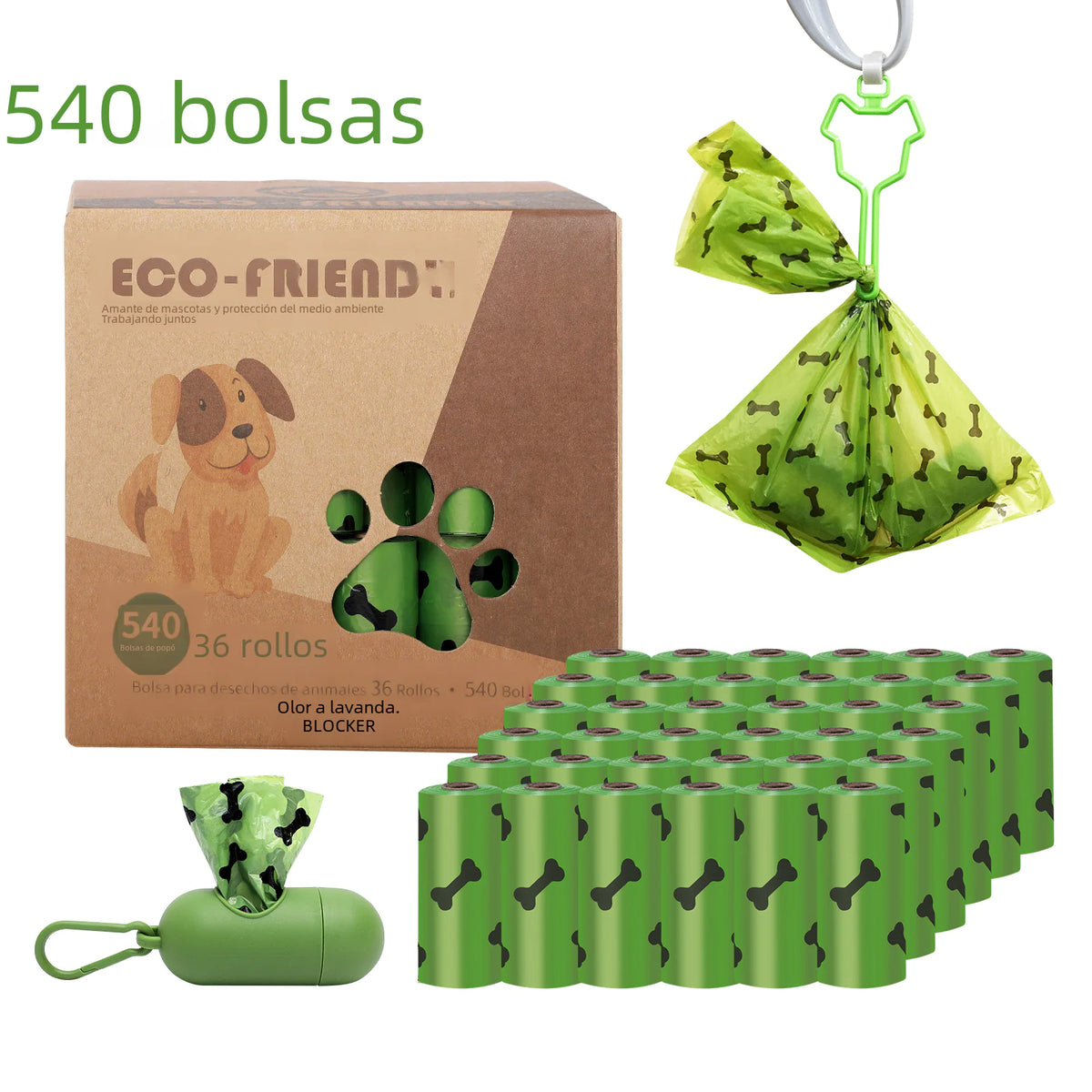 Tokavibes FreshWalk Biodegradable Pet Waste Bags
