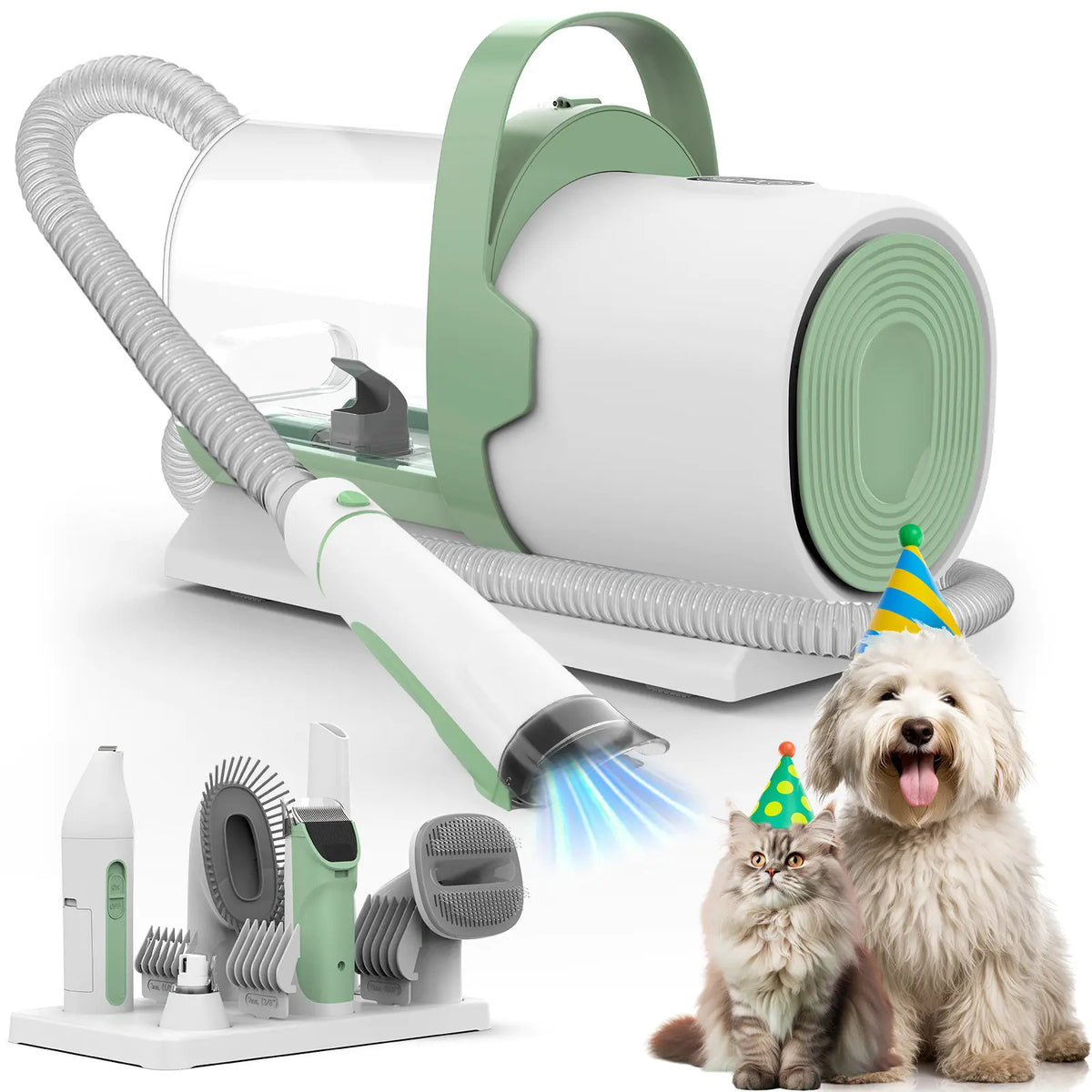 Tokavibes FurFlow Wireless Pet Grooming Vacuum