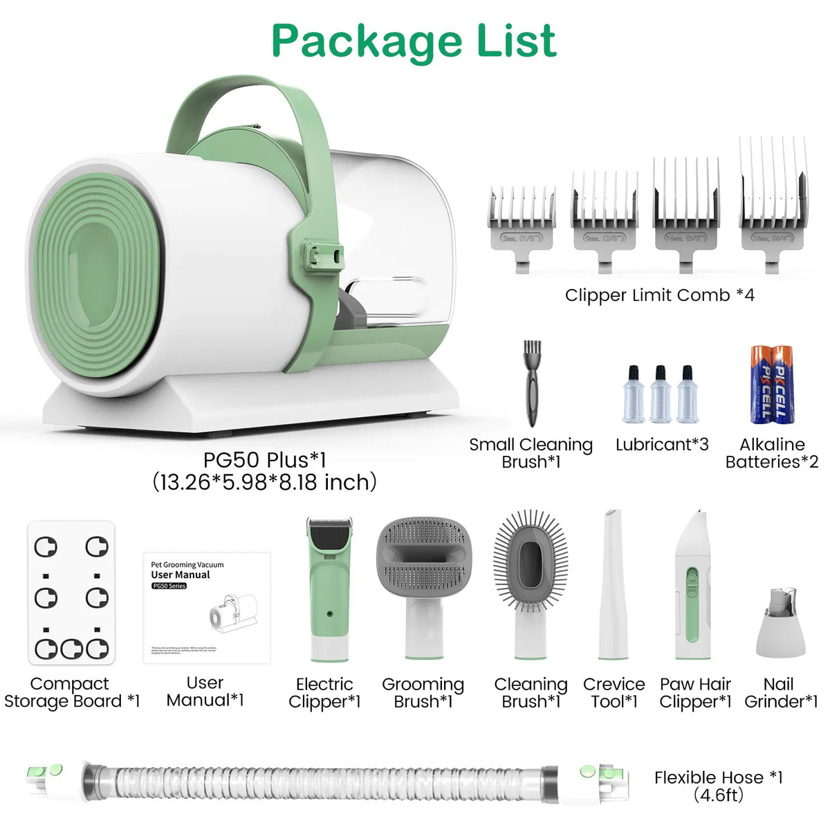 Tokavibes FurFlow Wireless Pet Grooming Vacuum