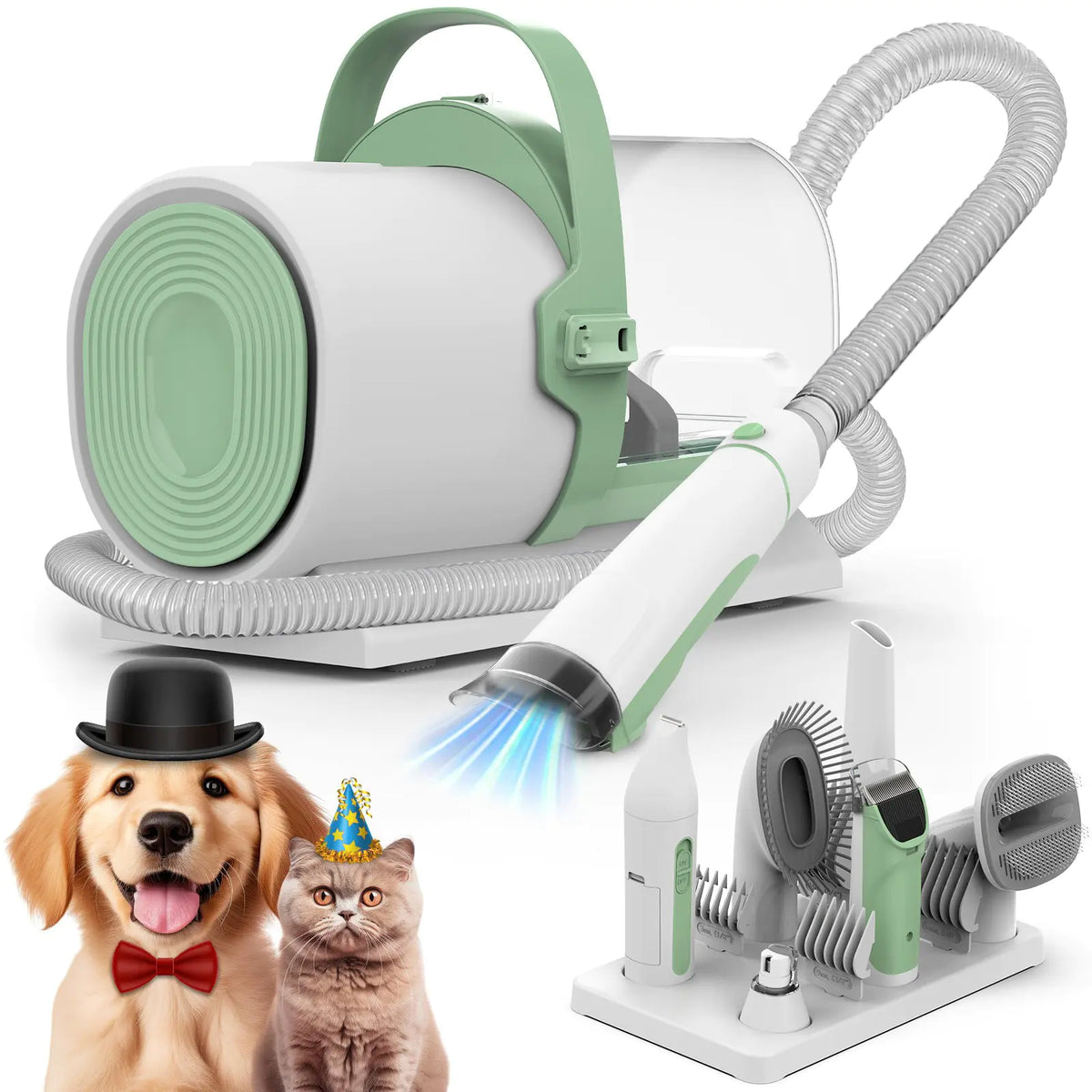 Tokavibes FurFlow Wireless Pet Grooming Vacuum
