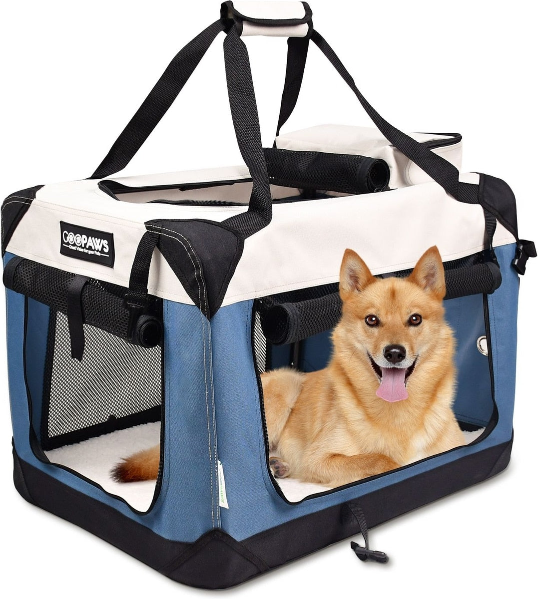 Tokavibes GoPaw Pop-Up Pet Travel Crate