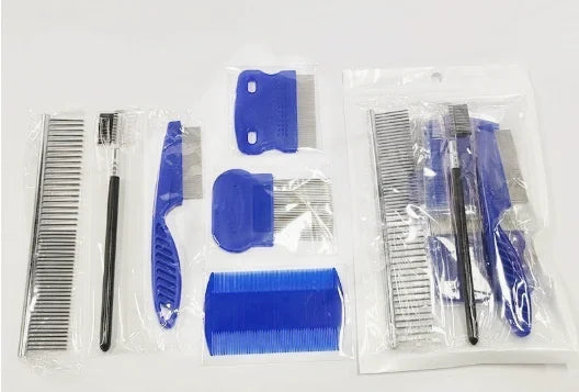 Tokavibes 2-Piece Grooming & Flea Comb Set