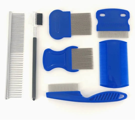 Tokavibes 2-Piece Grooming & Flea Comb Set