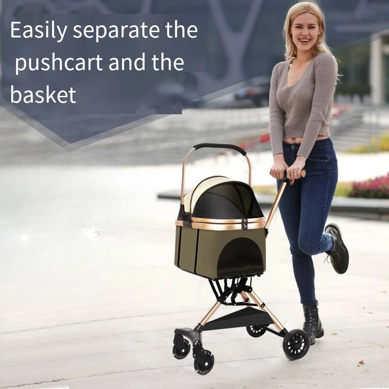 Tokavibes EasyRide Foldable Pet Stroller