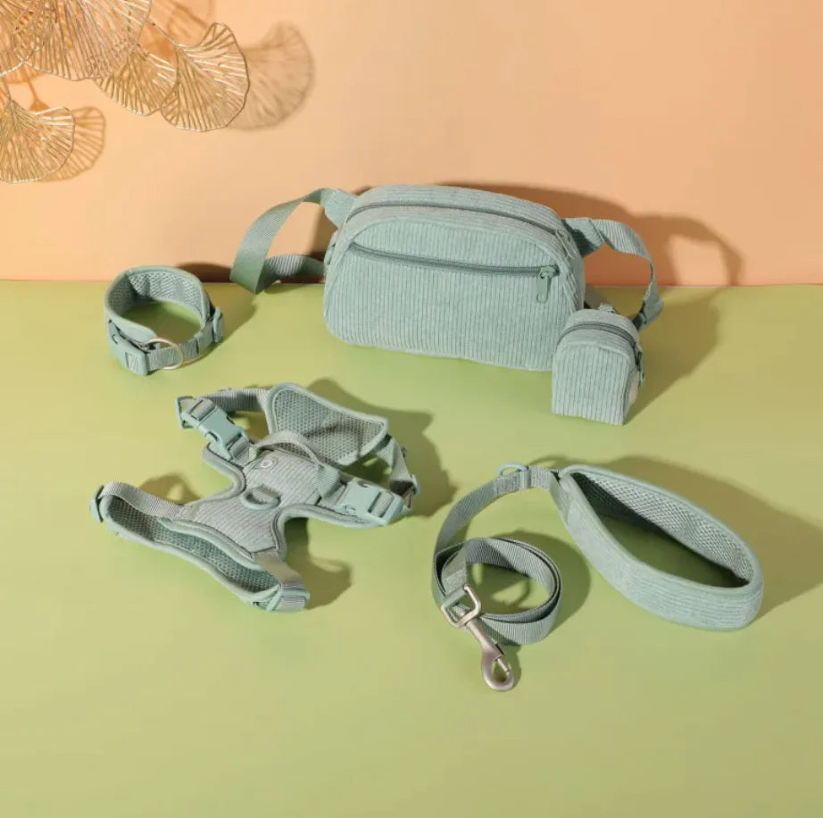 Tokavibes Reflective No-Pull Harness and Leash Set