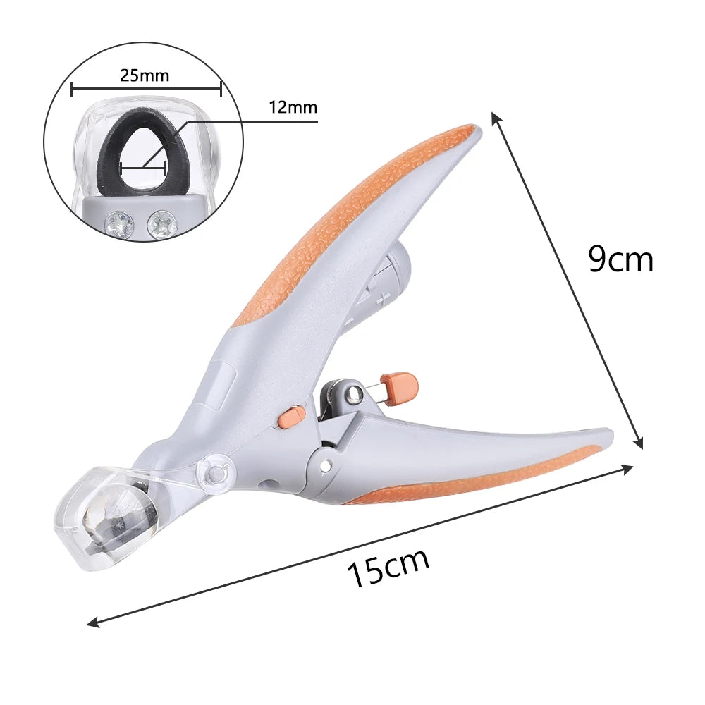 Tokavibes LED SafeTrim Pet Nail Clipper