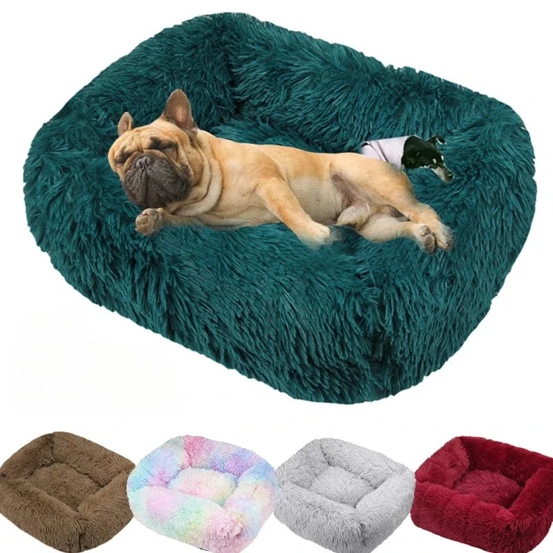 Tokavibes Luxury CalmNest Plush Pet Bed