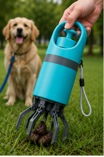 Tokavibes Easy-Grab Dog Waste Scooper lifestyle image 1