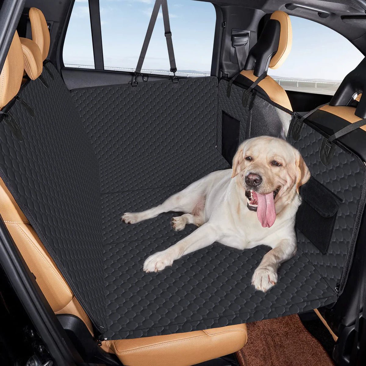 Tokavibes TravelShield Heavy-Duty Pet Car Cover
