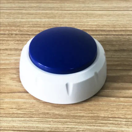 Pet communication training button