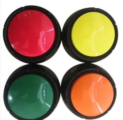 Pet communication training button