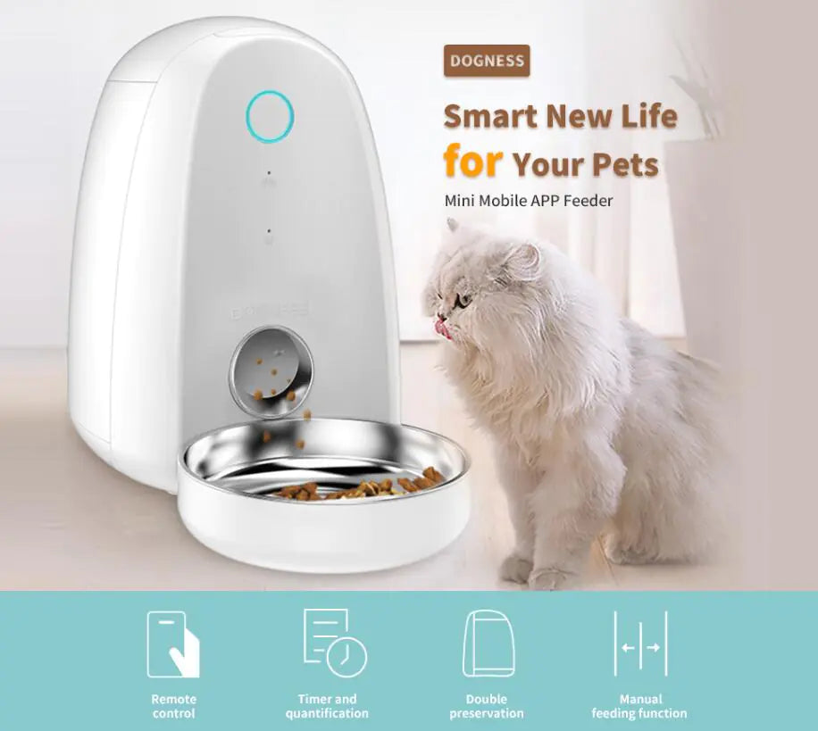Tokavibes Compact Smart Pet Feeder