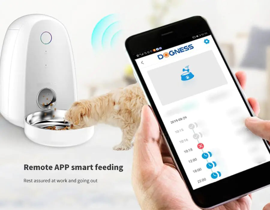 Tokavibes Compact Smart Pet Feeder