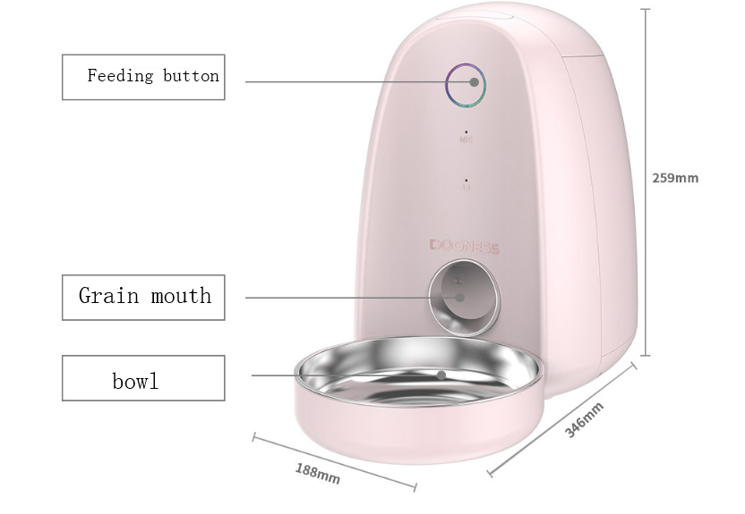 Tokavibes Compact Smart Pet Feeder