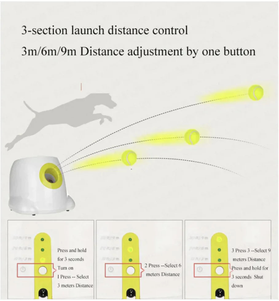 Tokavibes AutoFetch Dog Ball Launcher