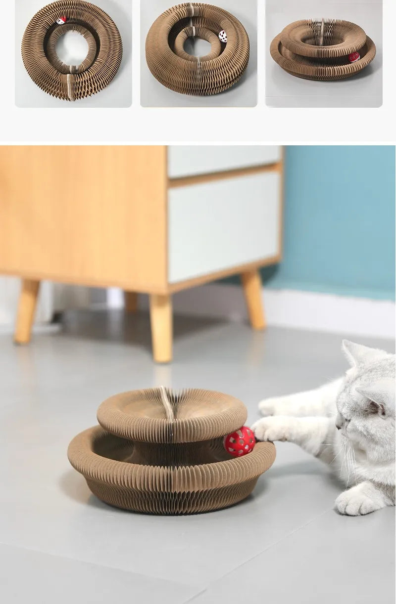 Tokavibes ClawCare Foldable Cat Scratching Board