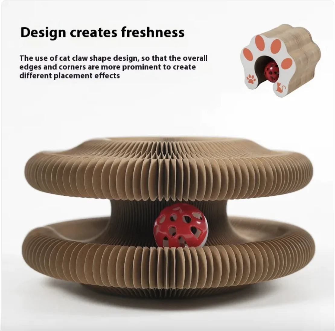 Tokavibes ClawCare Foldable Cat Scratching Board