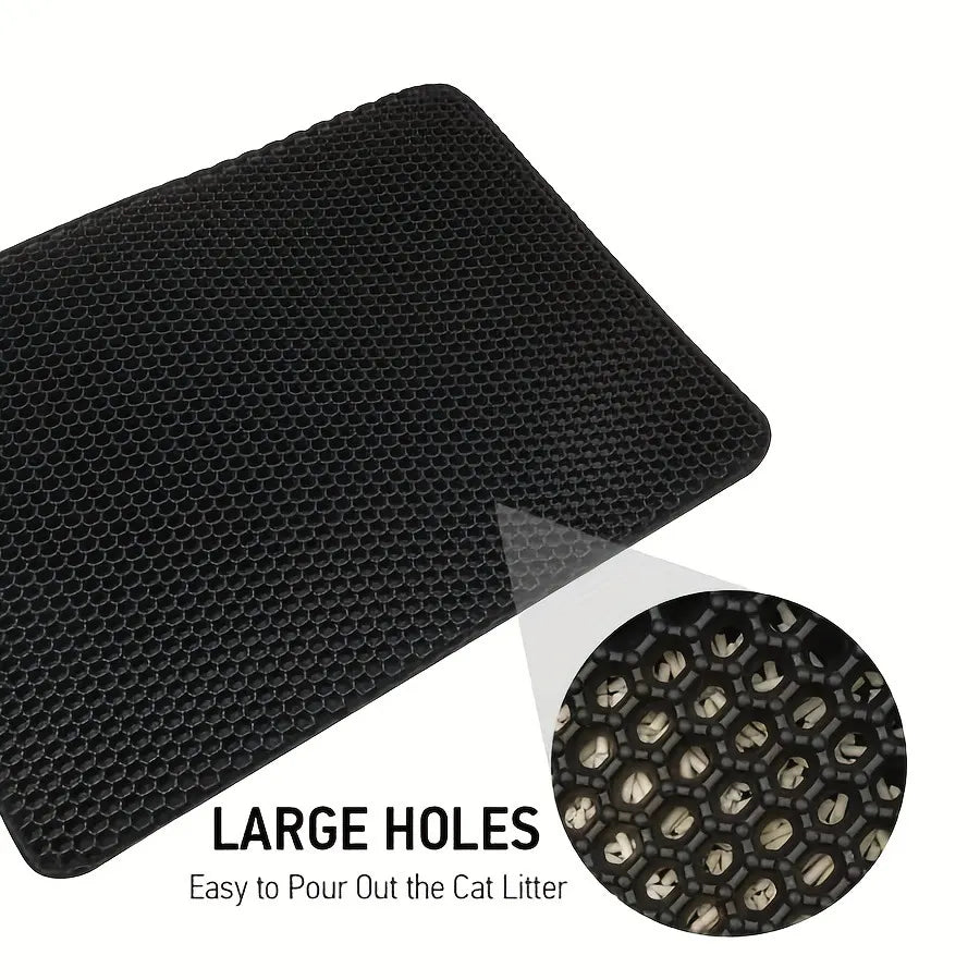 Tokavibes Double-Layer Litter Trap Mat