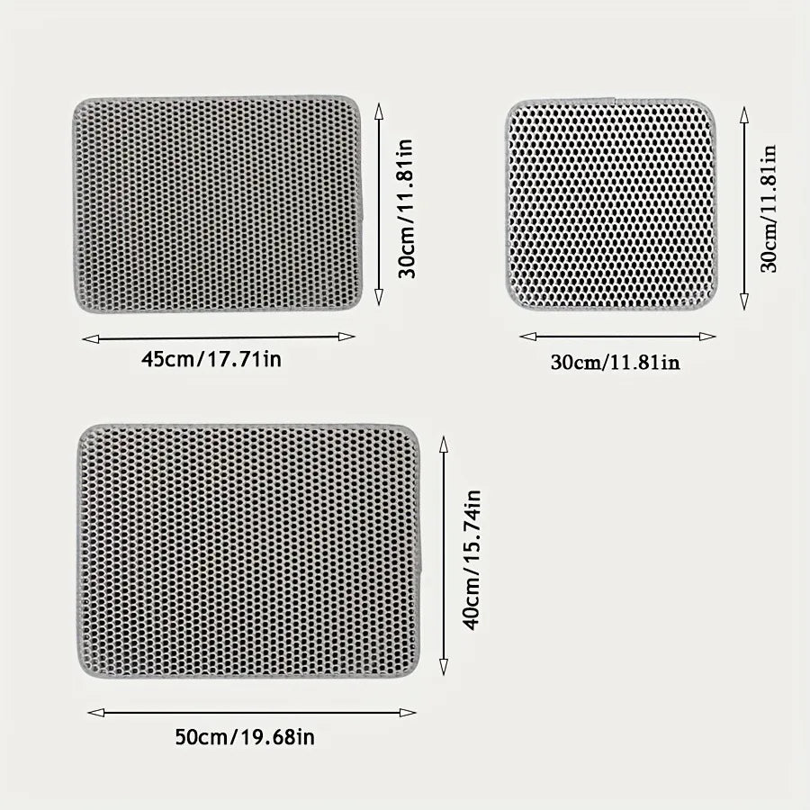 Tokavibes Double-Layer Litter Trap Mat