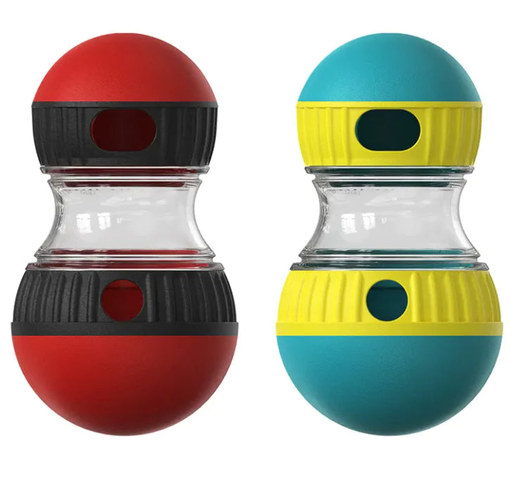 Interactive dog treat dispenser