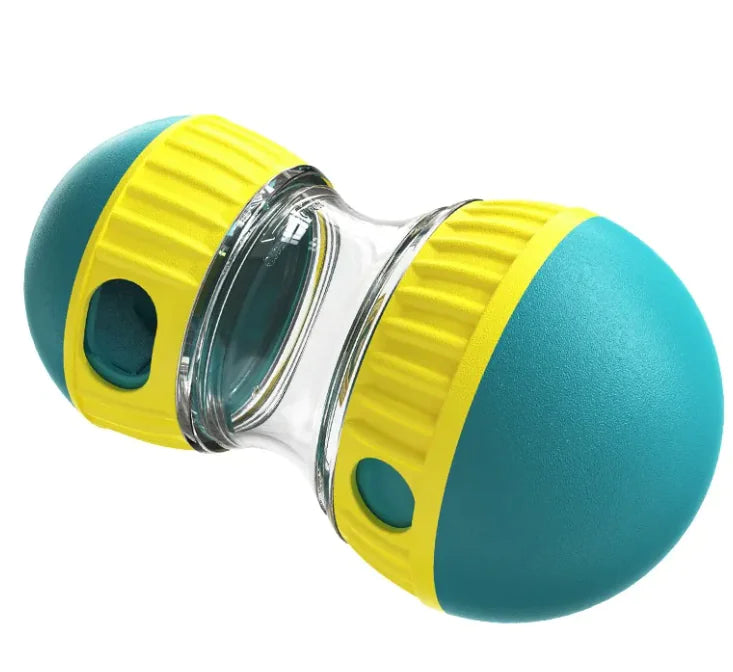 Interactive dog treat dispenser