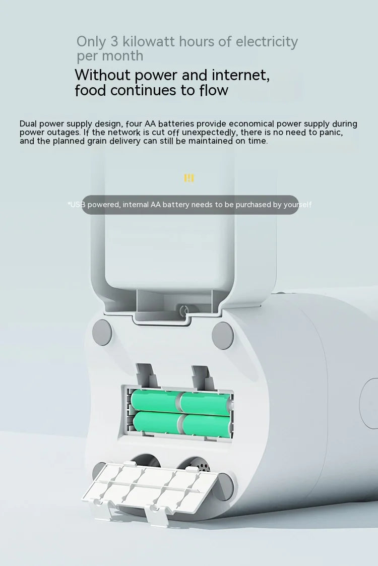 Tokavibes VisionFeed 6L Smart Pet Feeder